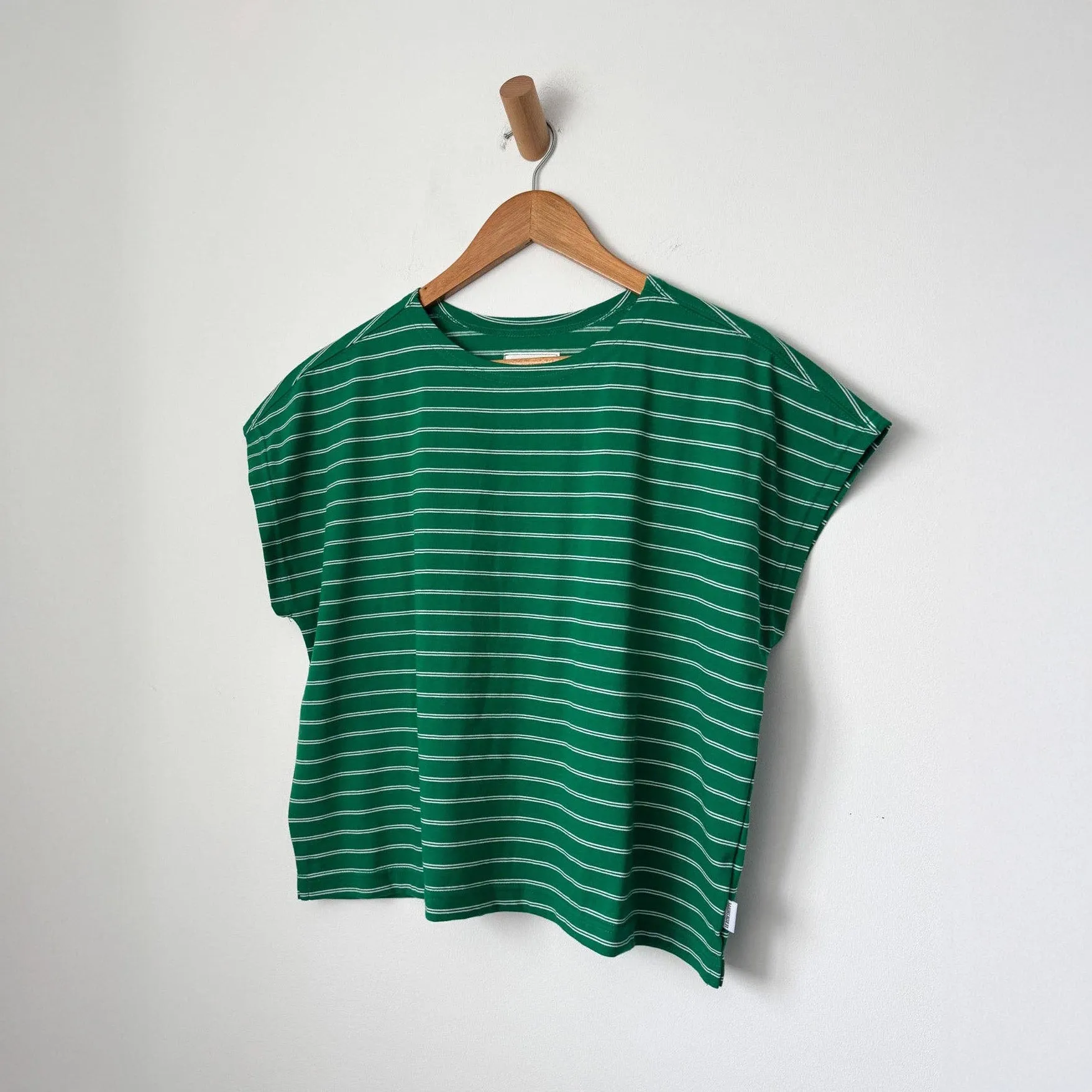 Le Bon Shoppe Green/White Chérie Tee