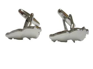 Lebanon Map Shape Cufflinks
