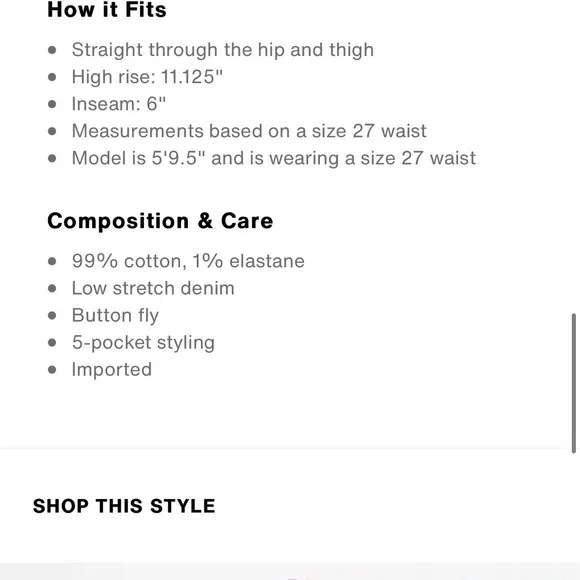 Levi’s | 501 Original High Rise Mid-Thigh Women’s Shorts - Charleston Picks