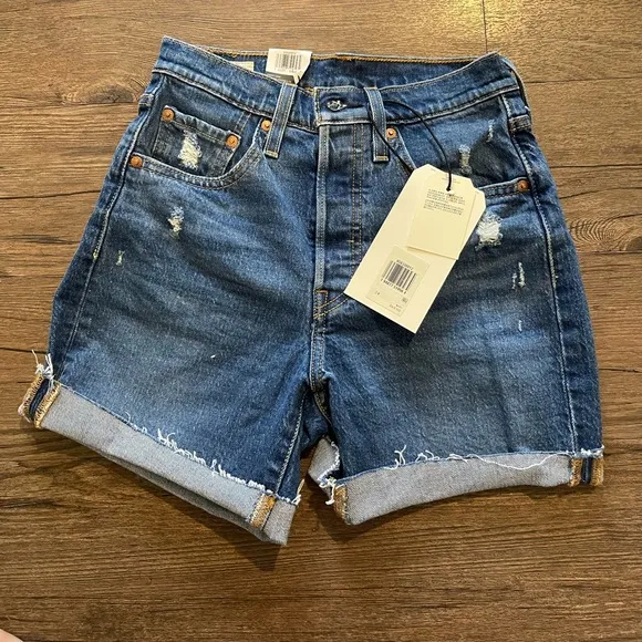 Levi’s | 501 Original High Rise Mid-Thigh Women’s Shorts - Charleston Picks
