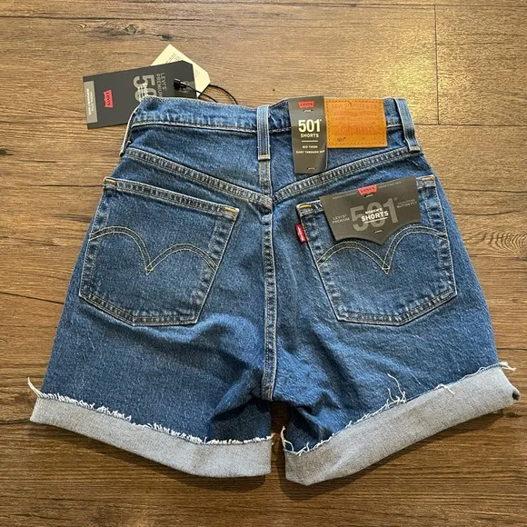 Levi’s | 501 Original High Rise Mid-Thigh Women’s Shorts - Charleston Picks