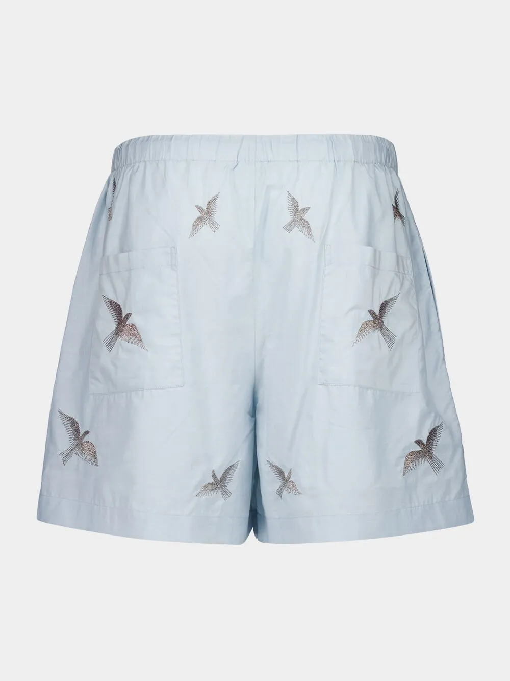 Light Blue Columbus Shorts