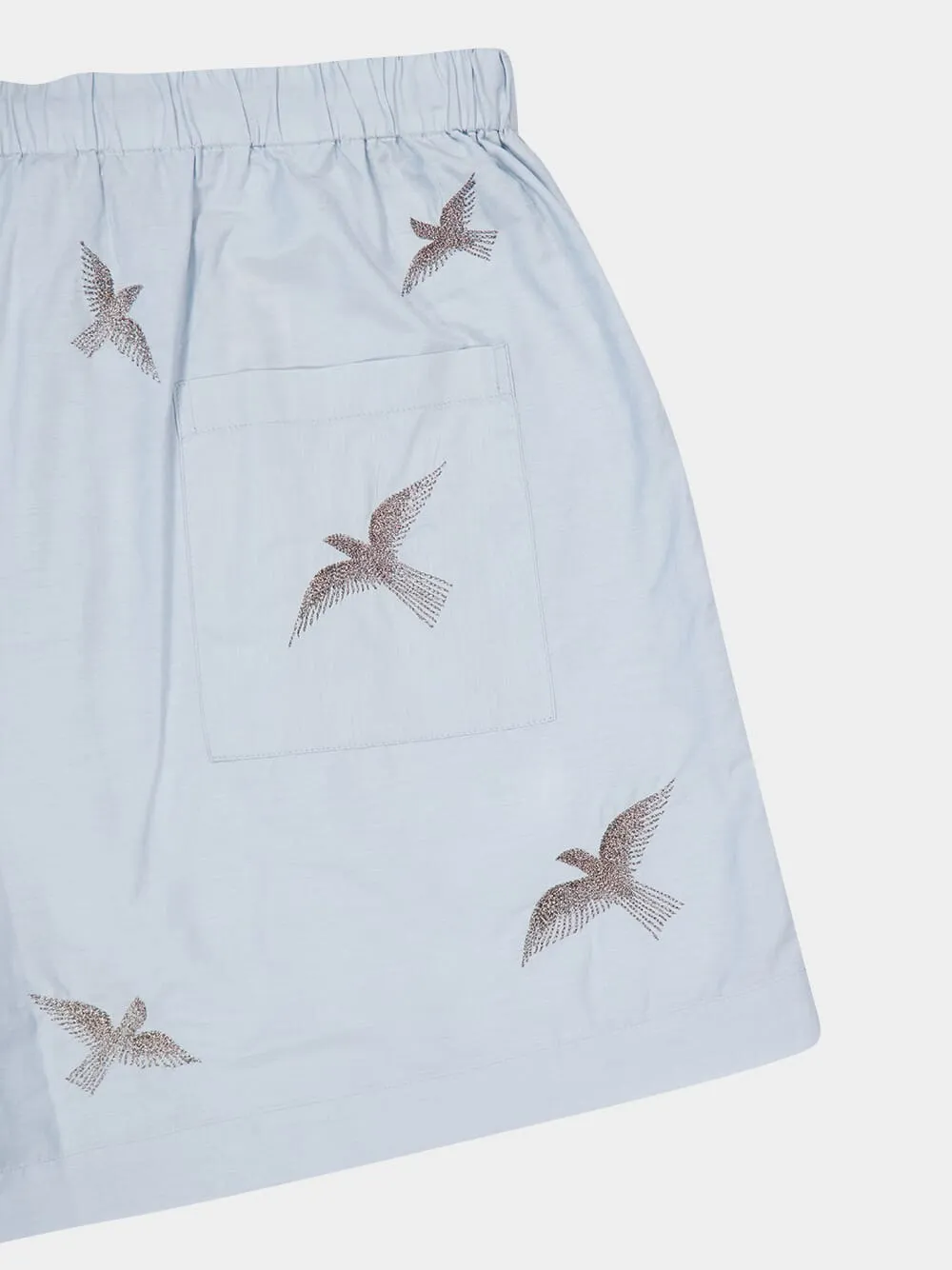 Light Blue Columbus Shorts