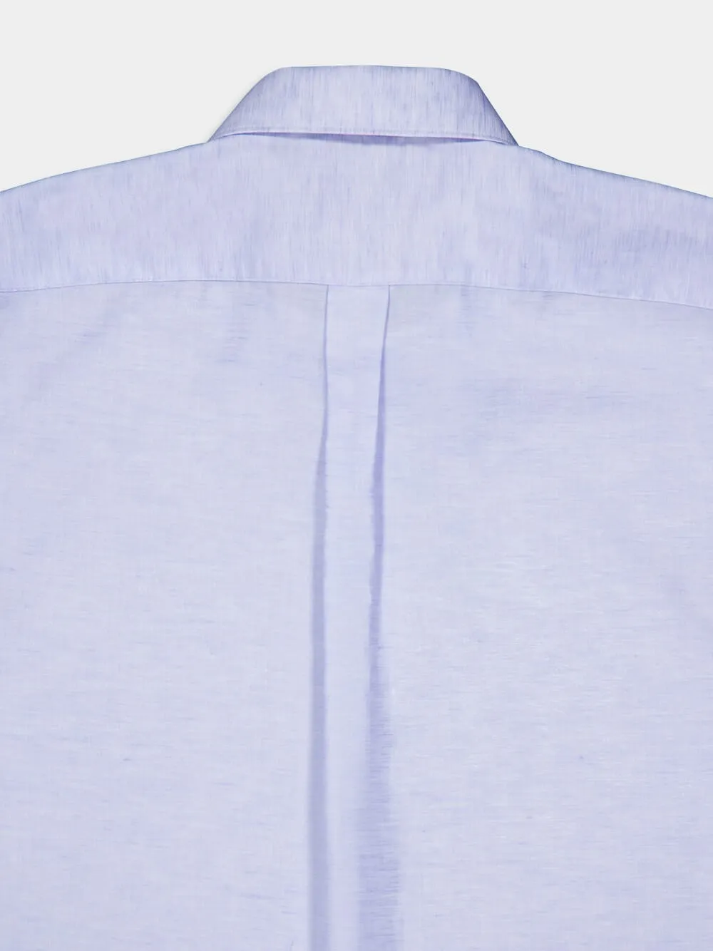 Light Blue Cotton Linen Shirt
