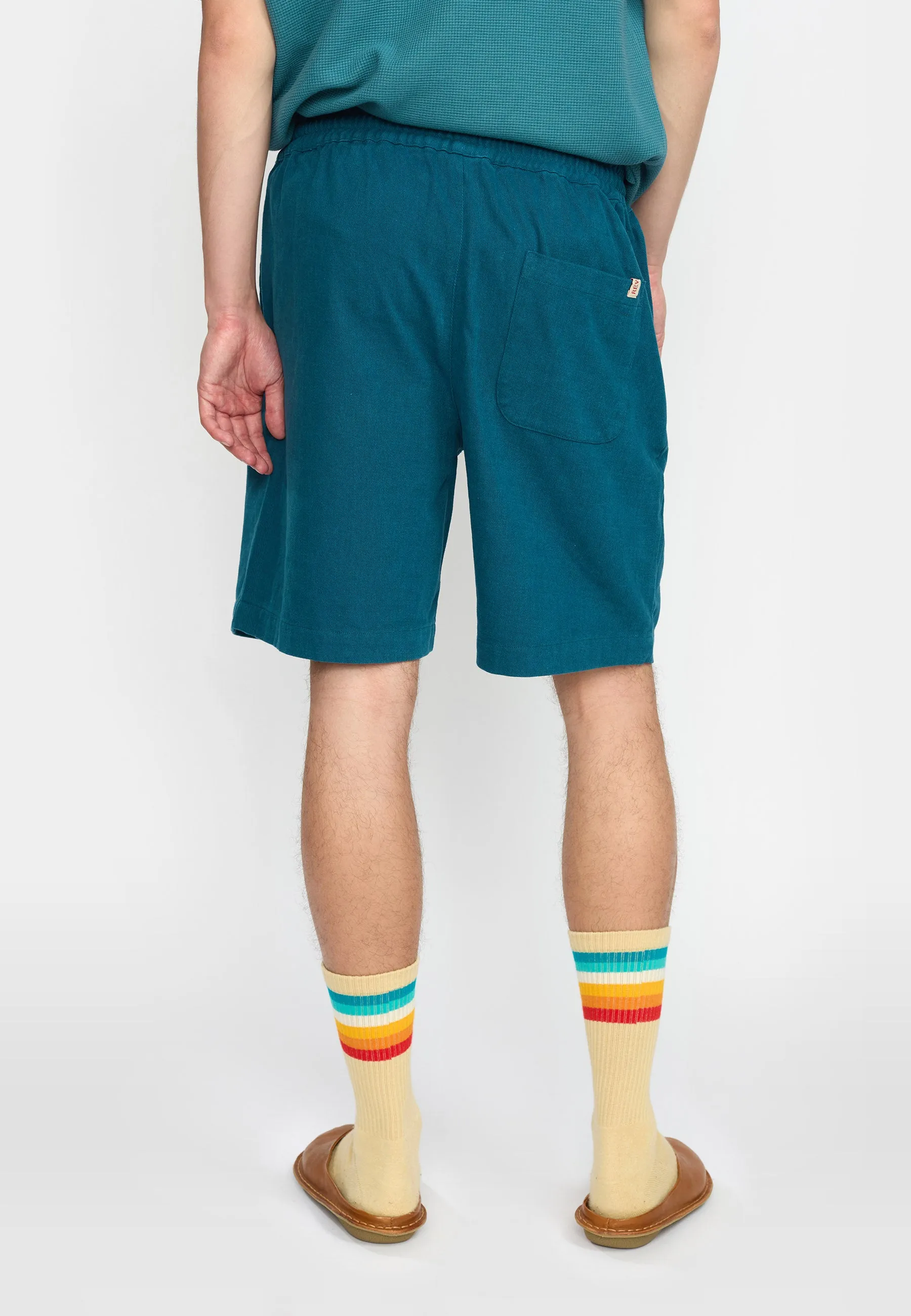 Long Casual Shorts / 4054 - Petrol