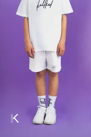 Loose Fit Shorts with Resistain® in Salt