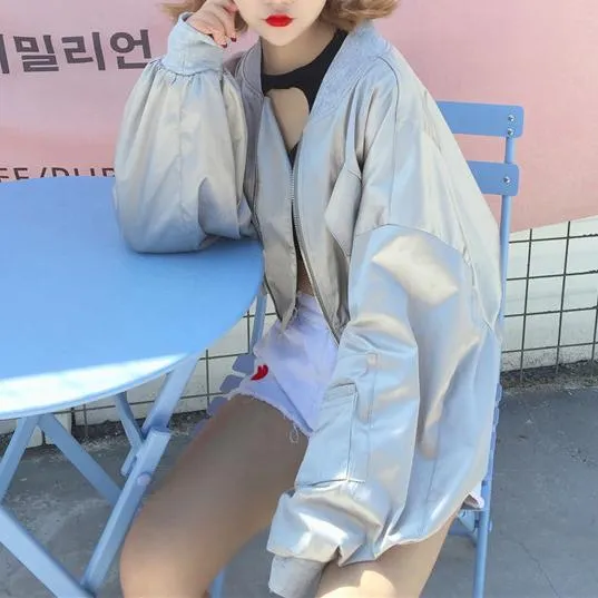 Loose Sleeve Retro Jacket