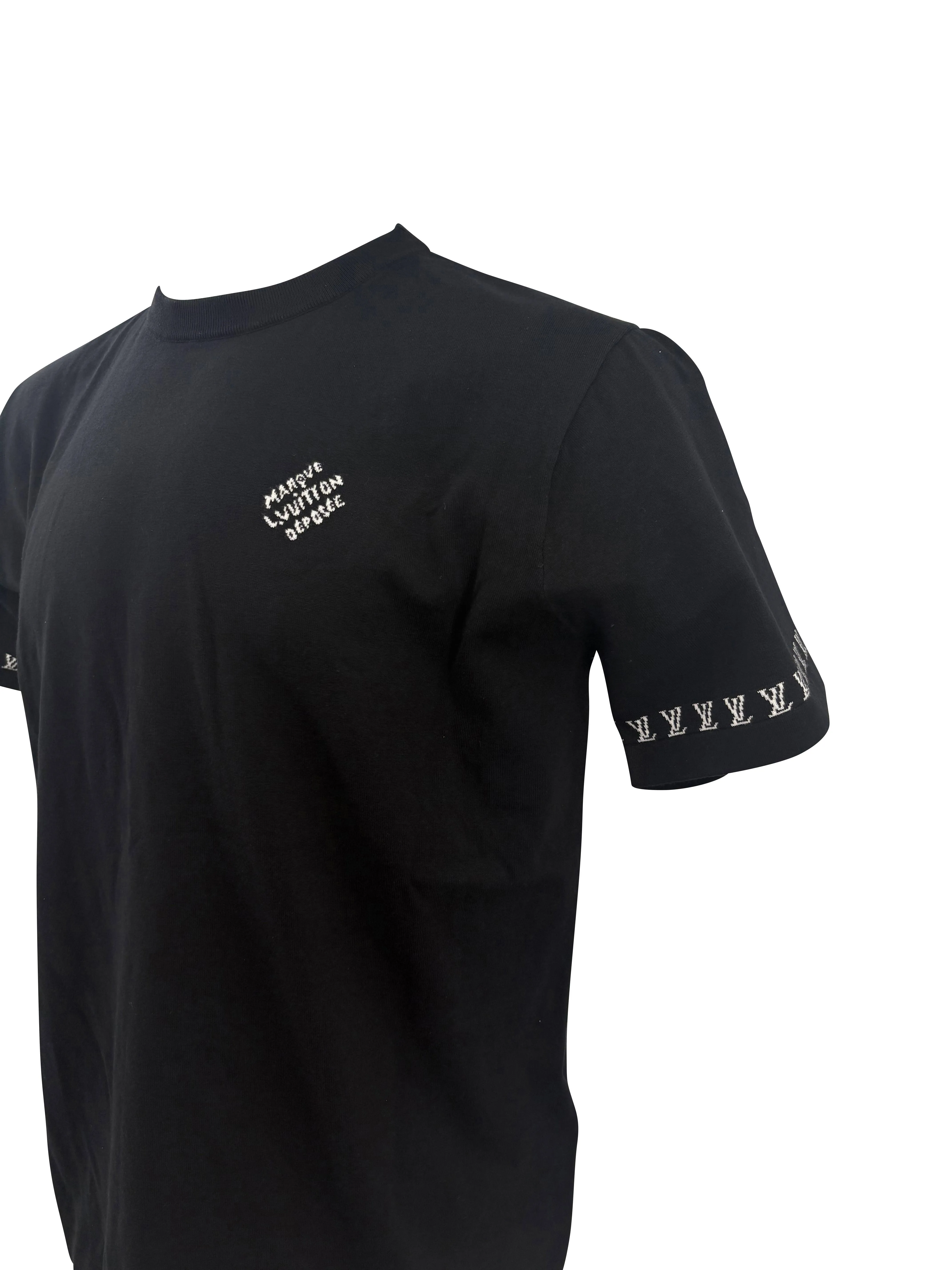 Louis Vuitton Marque Deposse T-Shirt - Black (Unused)