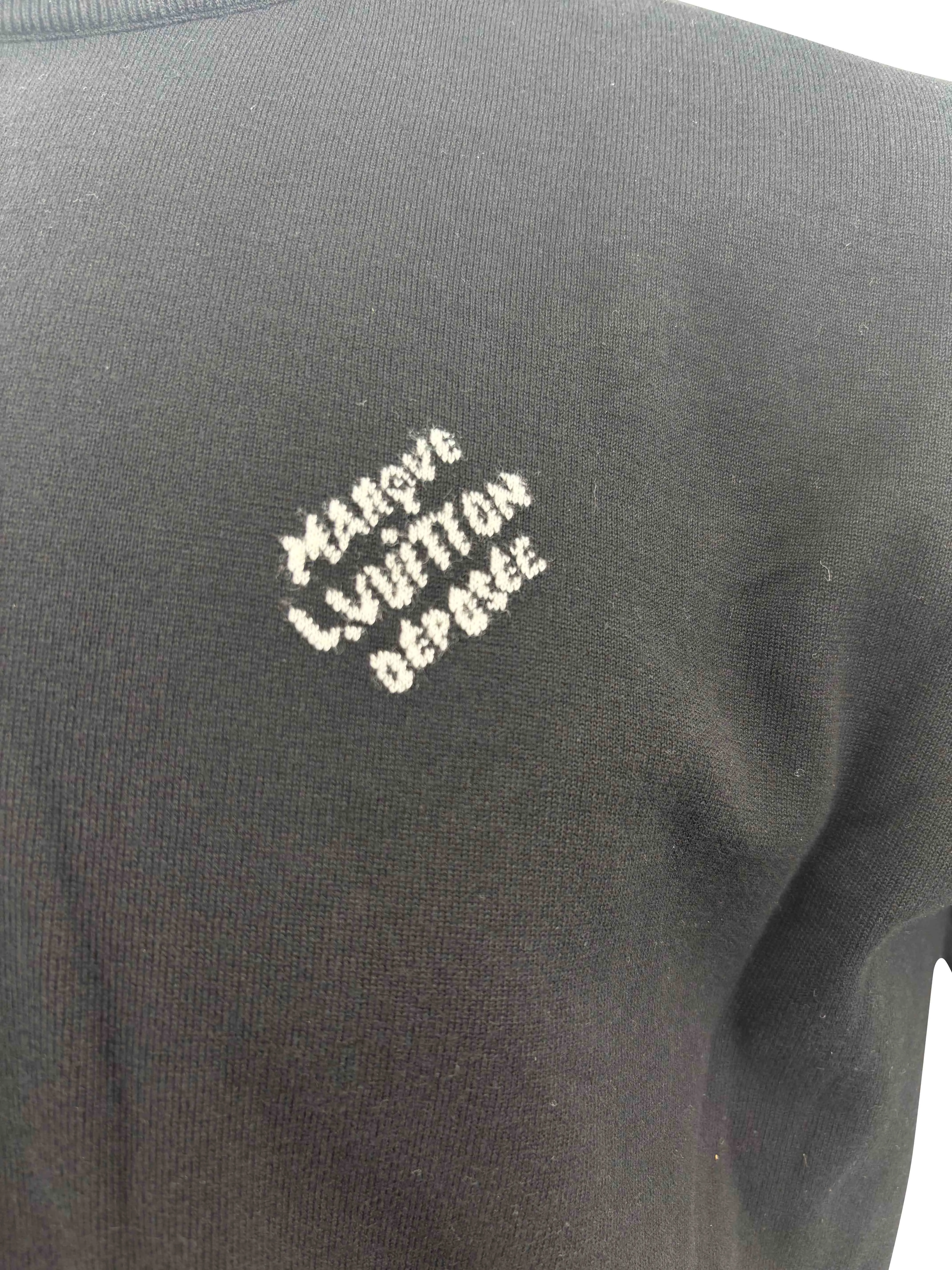 Louis Vuitton Marque Deposse T-Shirt - Black (Unused)