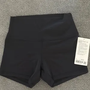 Lululemon Athletica Black Athletic Shorts with Compression Fit