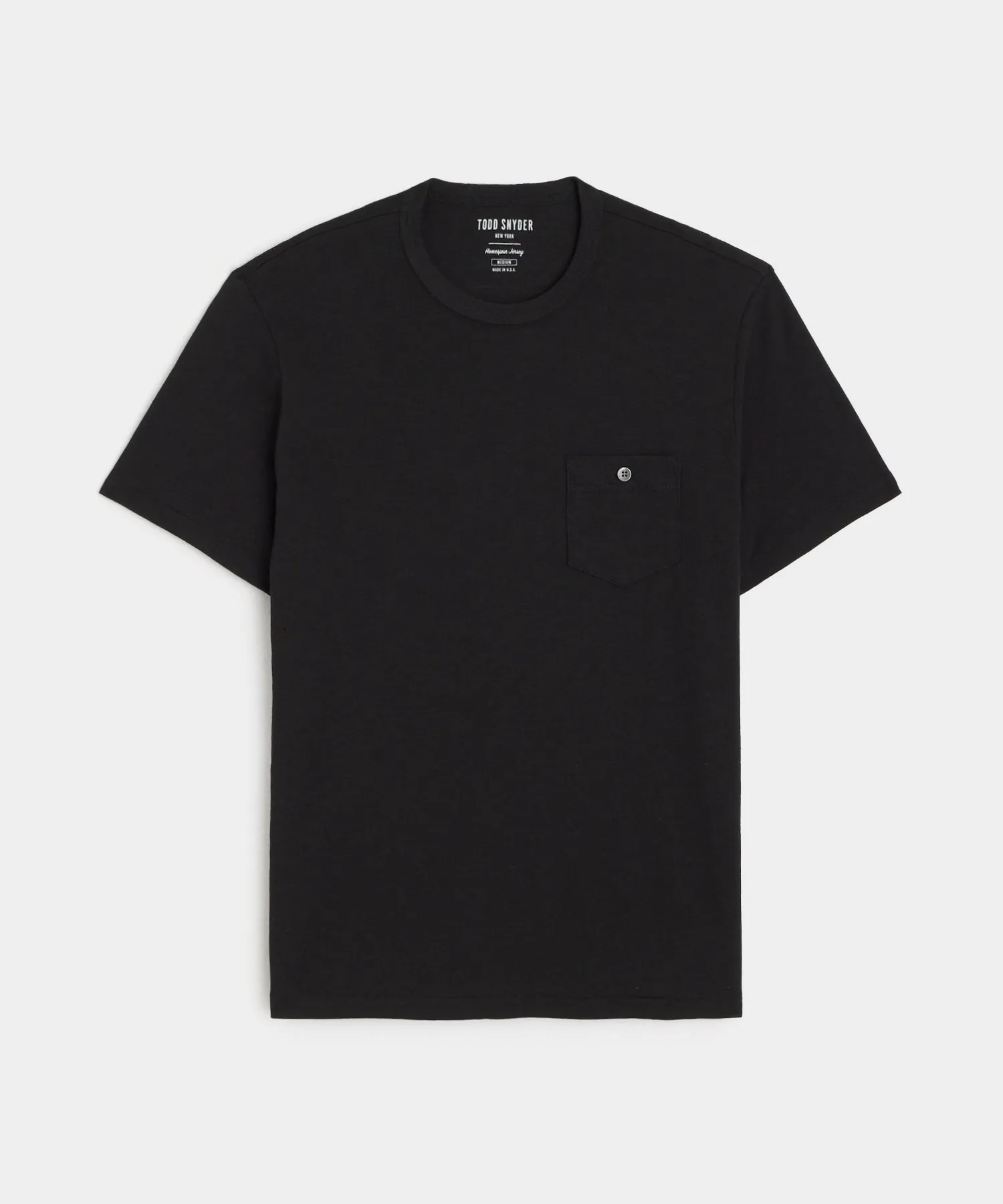 Made in L.A. Homespun Slub Pocket Tee