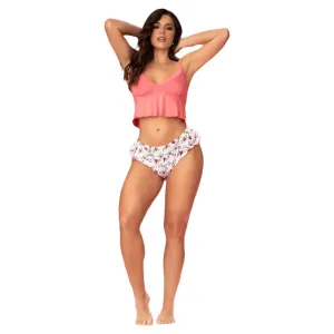 Mapale Valentines Heart Print Two-Piece Pajamas