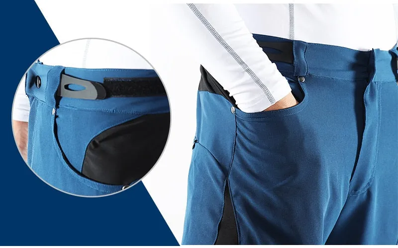 Men Outdoor Sports Cycling Shorts MTB Downhill Trousers Mountain Bike Bicycle Shorts Water Resistant Loose Fit