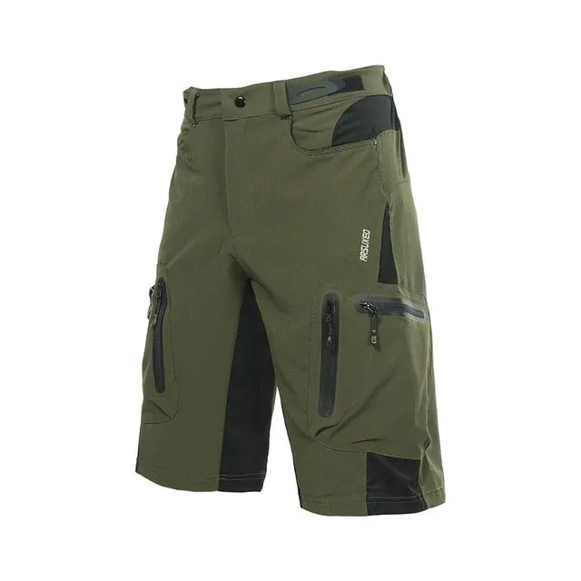 Men Outdoor Sports Cycling Shorts MTB Downhill Trousers Mountain Bike Bicycle Shorts Water Resistant Loose Fit