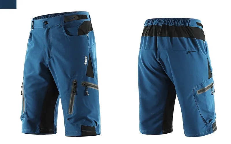 Men Outdoor Sports Cycling Shorts MTB Downhill Trousers Mountain Bike Bicycle Shorts Water Resistant Loose Fit