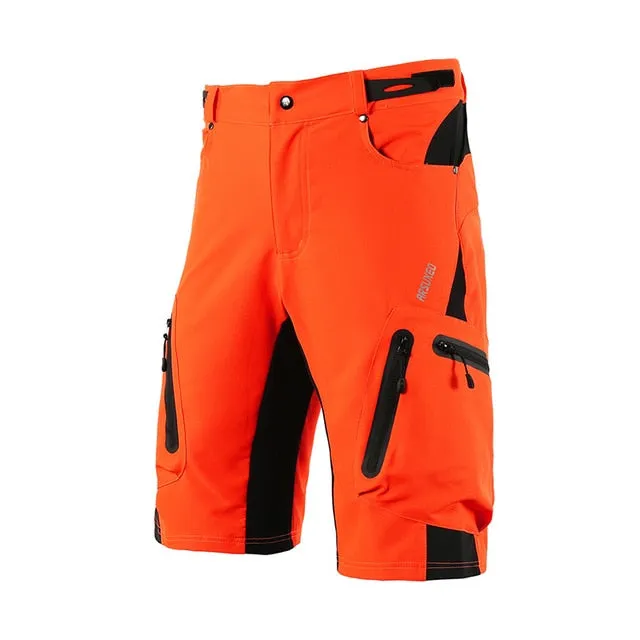 Men Outdoor Sports Cycling Shorts MTB Downhill Trousers Mountain Bike Bicycle Shorts Water Resistant Loose Fit