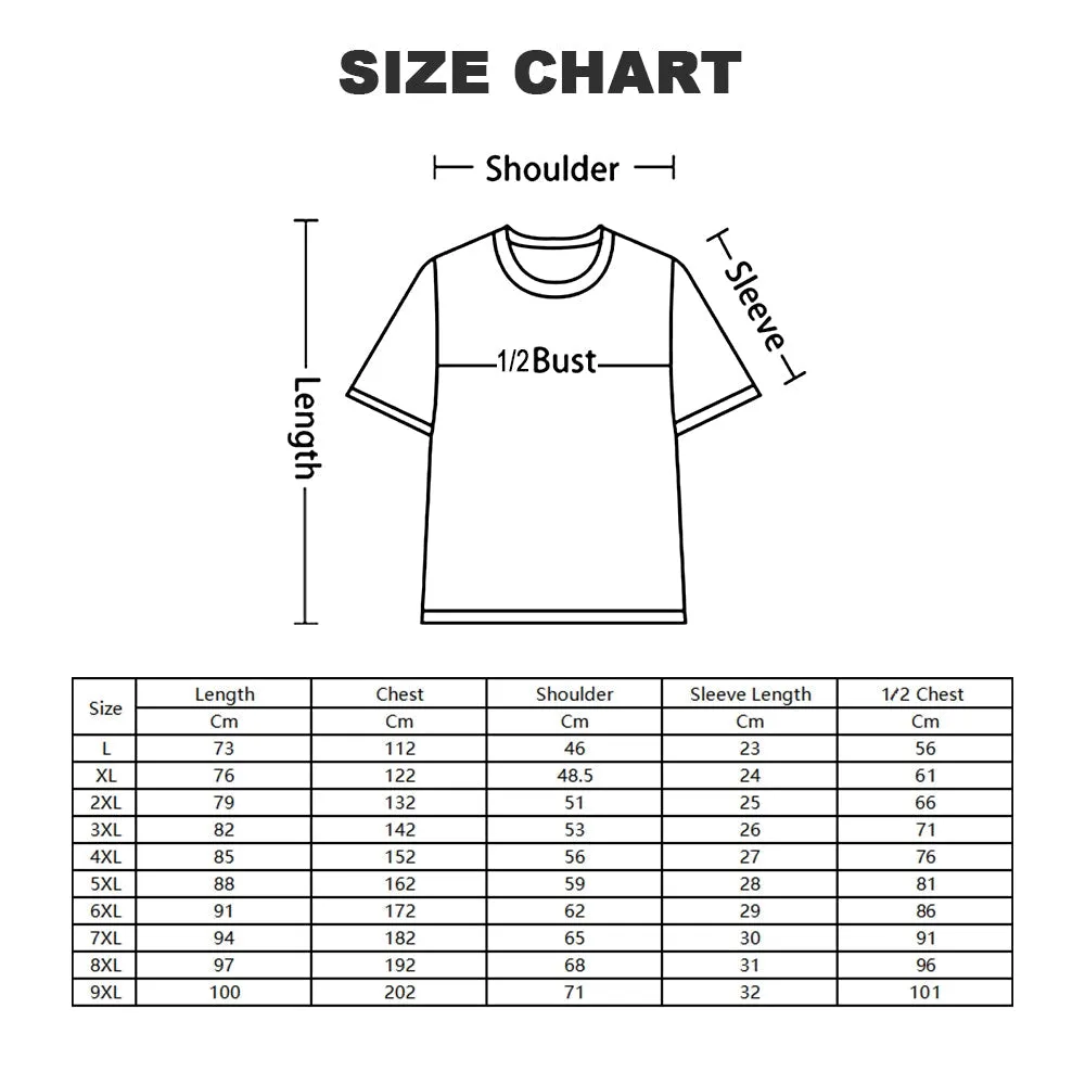 Men's Plus Size Bird Funny Expression Short-Sleeved Shorts Suit