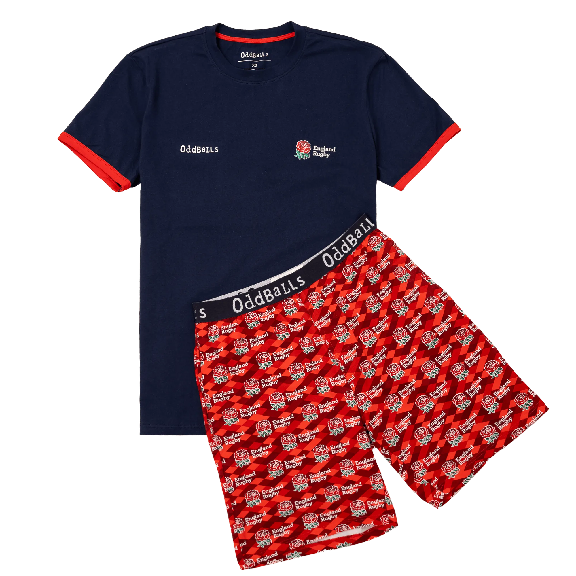 Mens Pyjamas Short - England Rugby