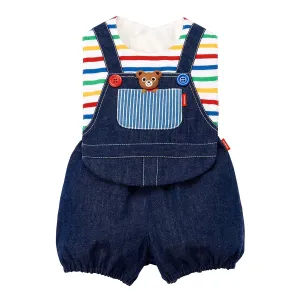 MIKIHOUSE BIB&GYM SHORTS SET