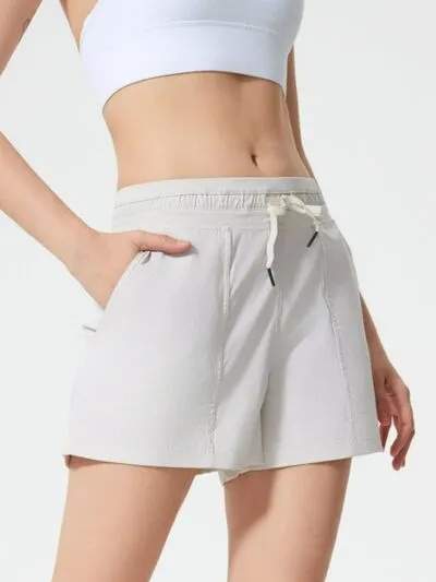 Millennia Drawstring Active Shorts with Pockets
