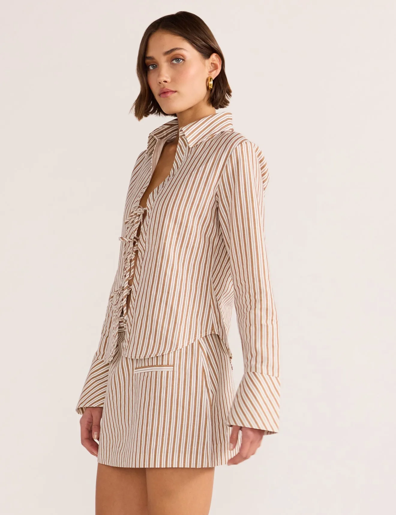 MINKPINK | Artemis Tie Shirt