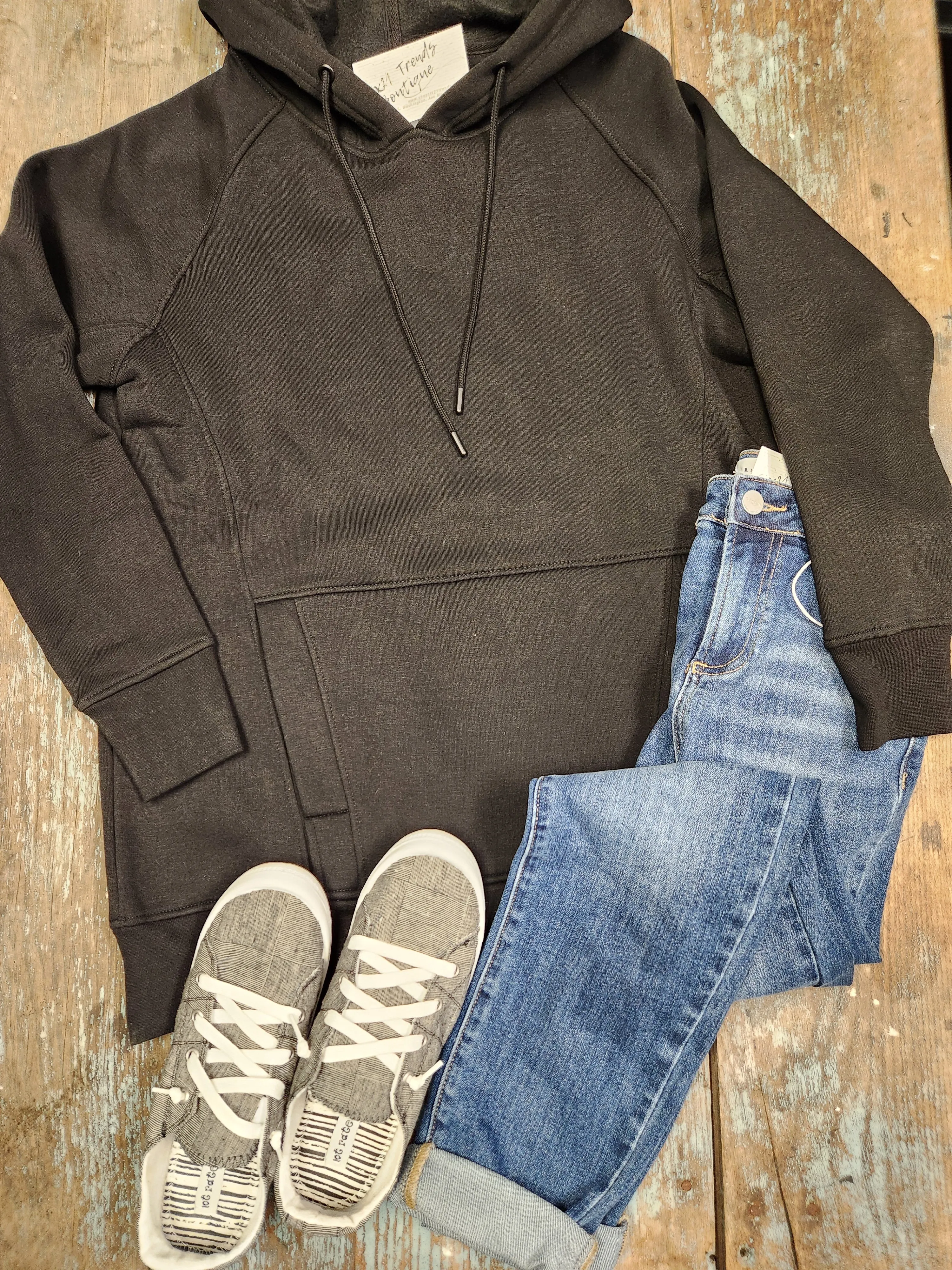 Mono B Oversized Hoodie Pullover