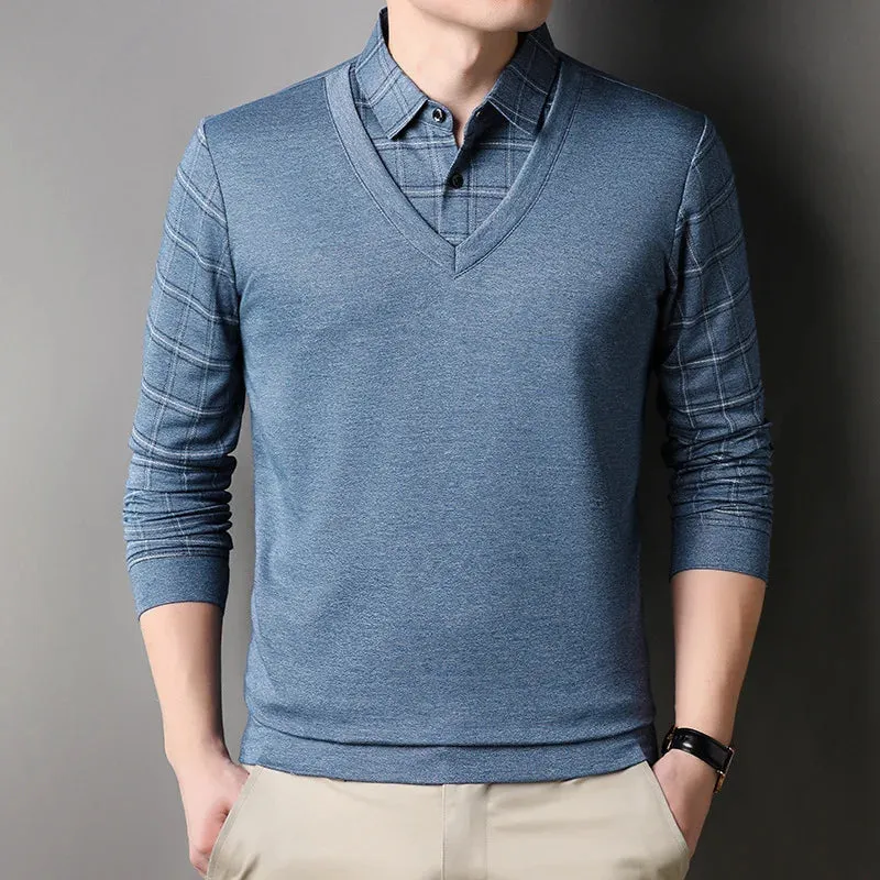 MONTGOMERY REFINED LONG SLEEVE POLO