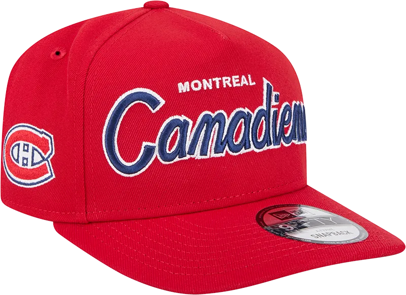 Montreal Canadiens 9FIFTY A-FRAME  Script