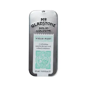 Mr. Gladstone Vieux Port Solid Cologne - Fine Fragrance Reminiscent of 1961 Saint-Tropez