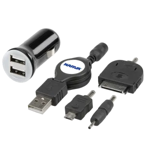 Narva Twin USB Power Adaptor Kit  - 81054BL