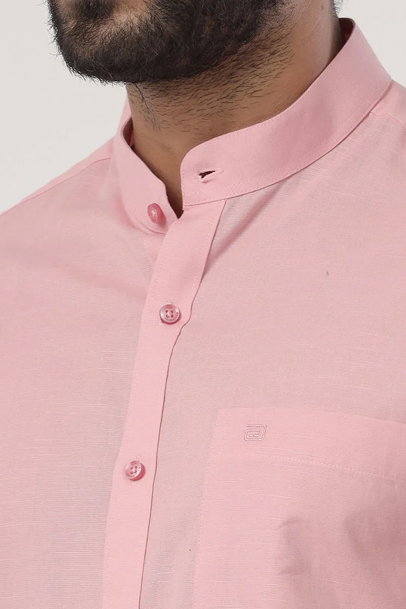 Neo - Pink Formal Shirt For Men | Ariser