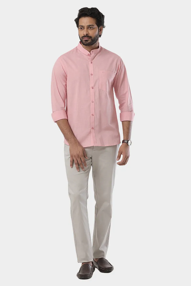 Neo - Pink Formal Shirt For Men | Ariser