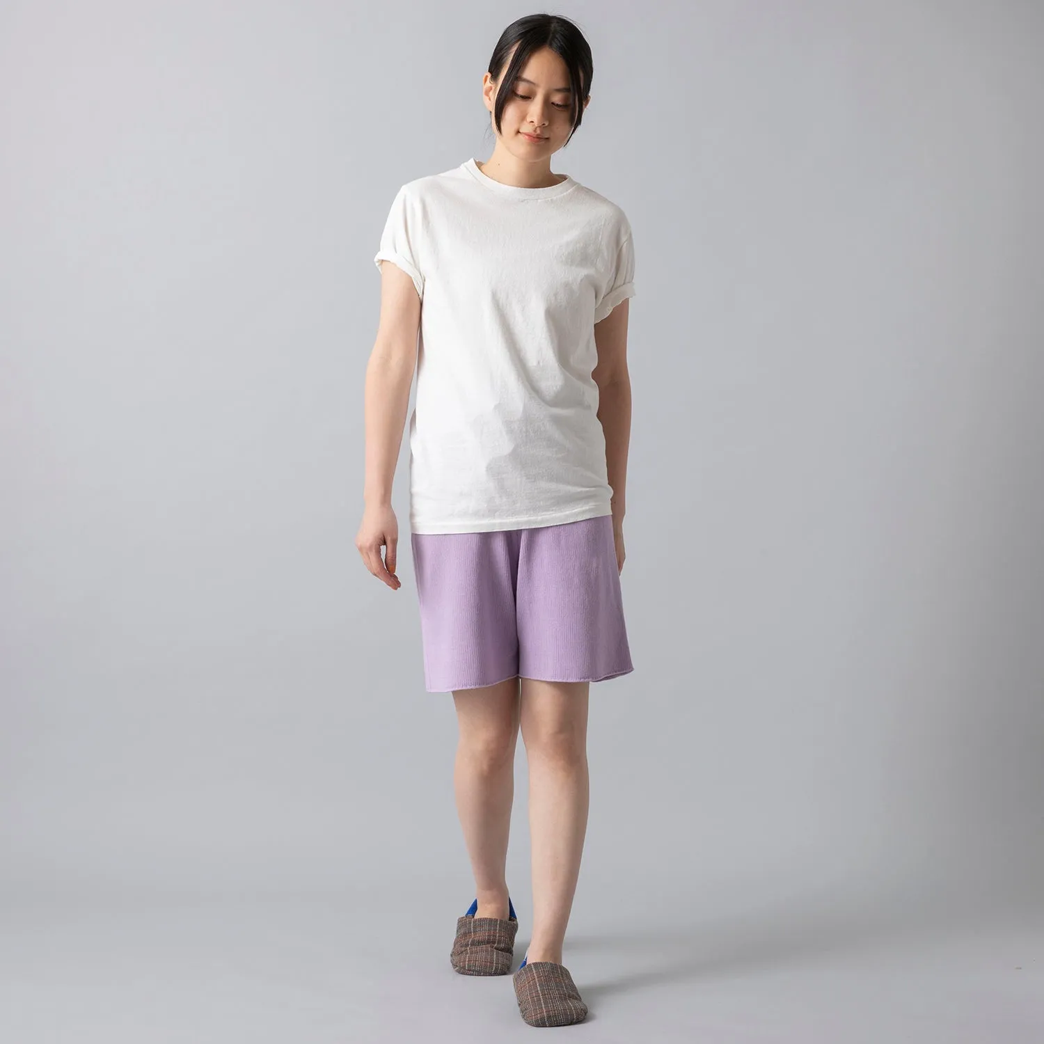 NETENE. | ネテネ　リブニットショートパンツ