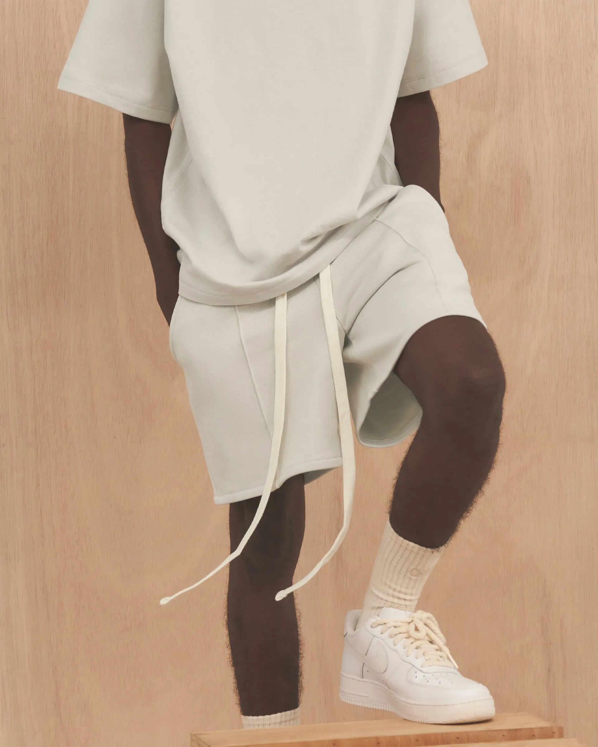 NEUTRALS Sweat Shorts - Stone