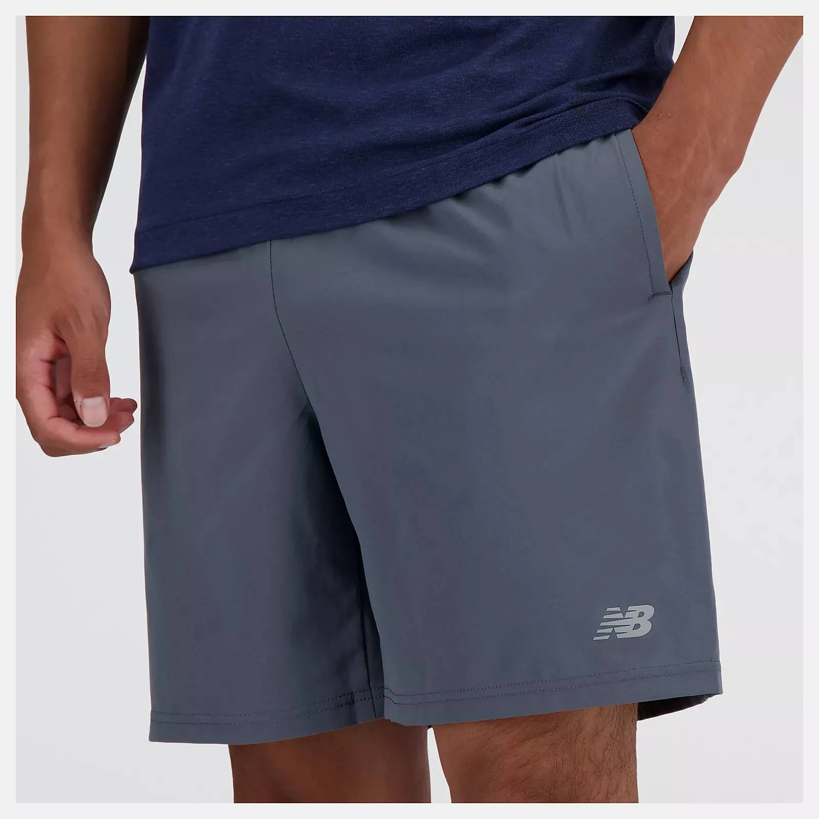 New Balance SE Short 7 Inch (Mens) - Graphite