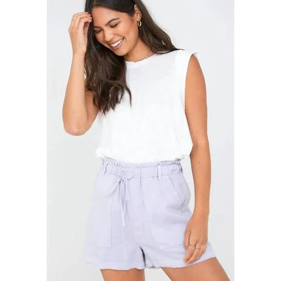 NEW BELLA DAHL release hem patch pocket in white