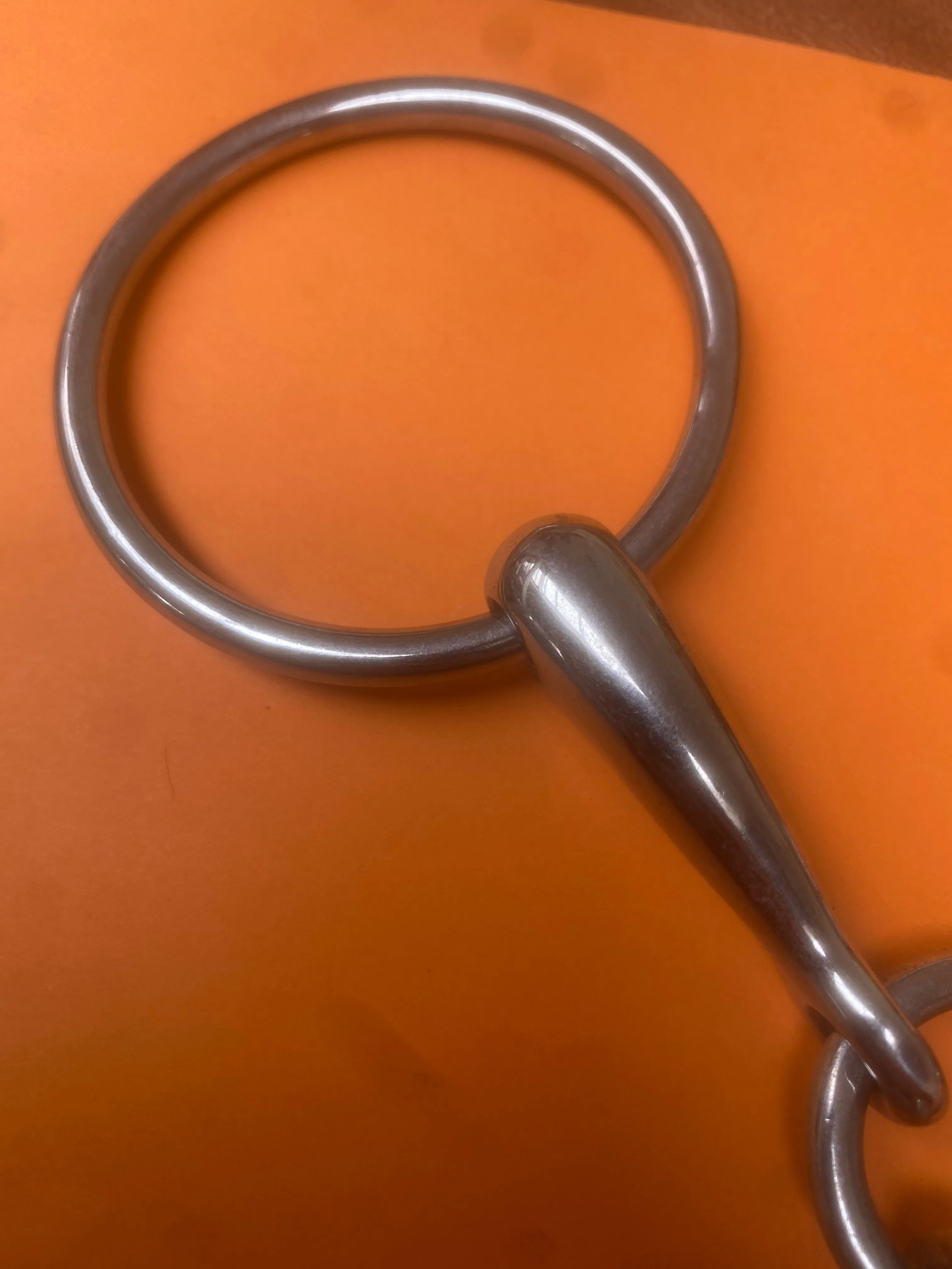 New loose ring breaking/ mouthing bit with keys FREE POSTAGE🟢
