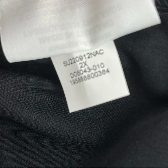Nike Jordan Women’s Size 2X Black Diamond Loose Fit Athletic Shorts NWT