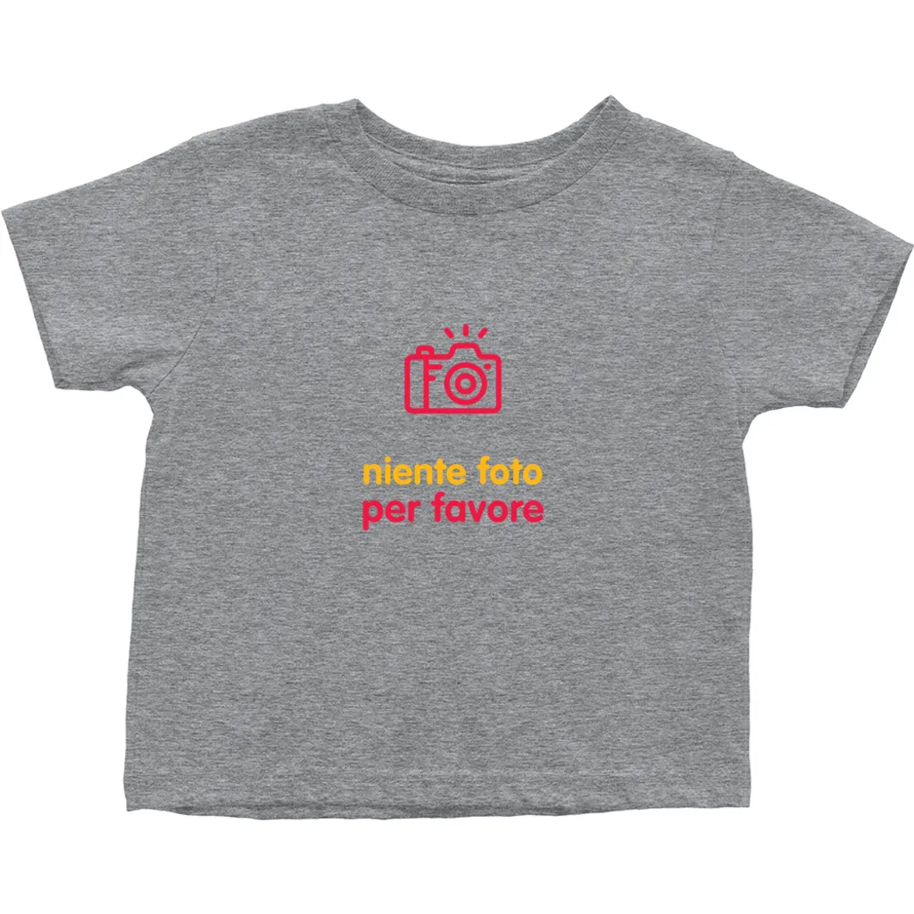 No Photos Toddler T-shirts (Italian)