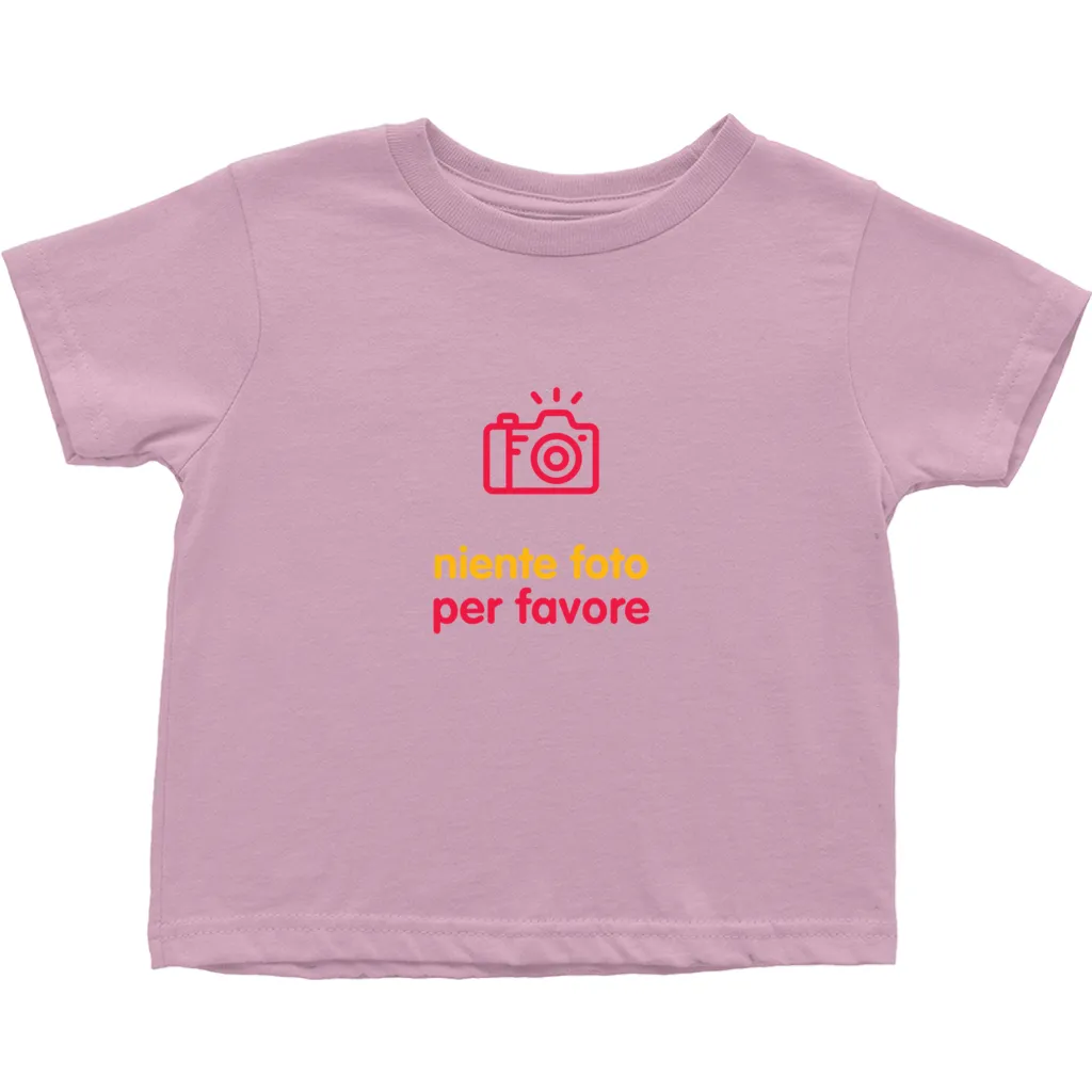 No Photos Toddler T-shirts (Italian)