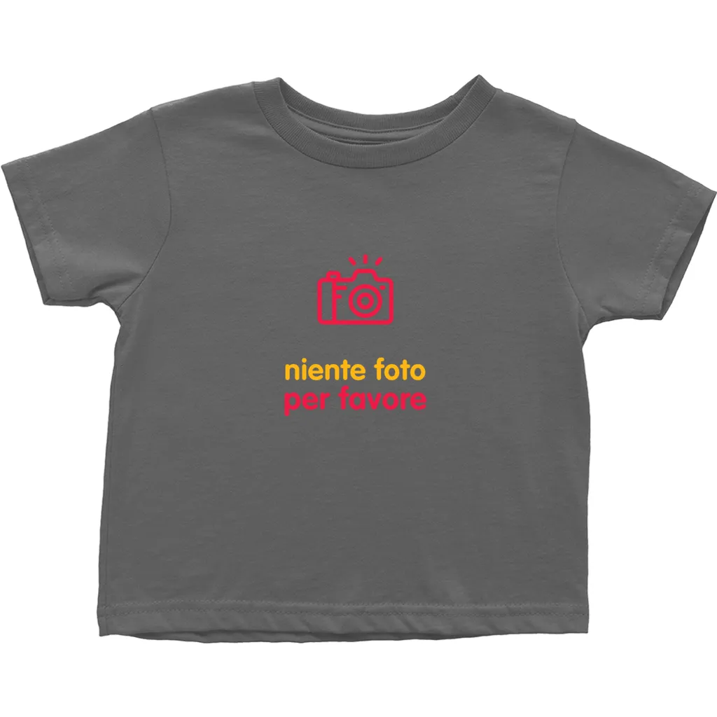 No Photos Toddler T-shirts (Italian)