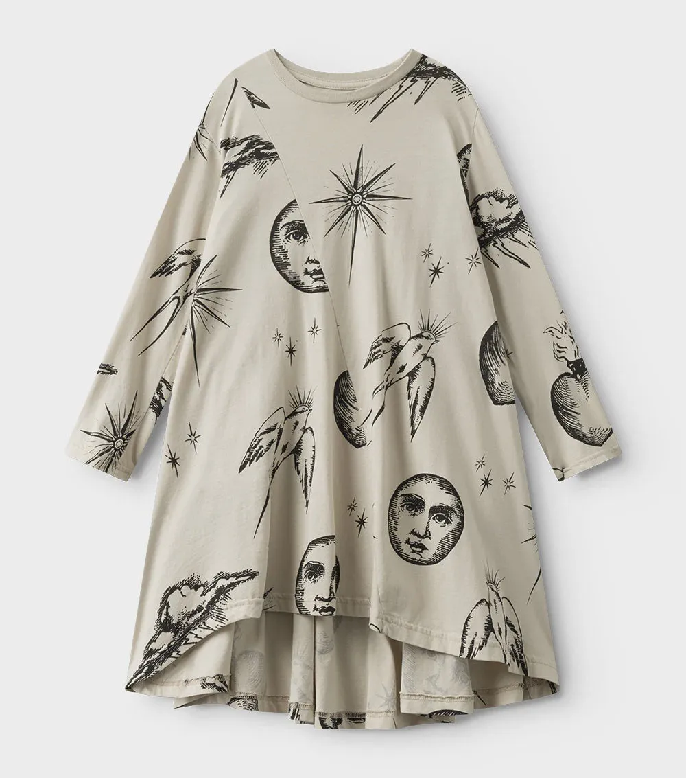 Nununu - All Inked 360 Dress - Smokey Natural