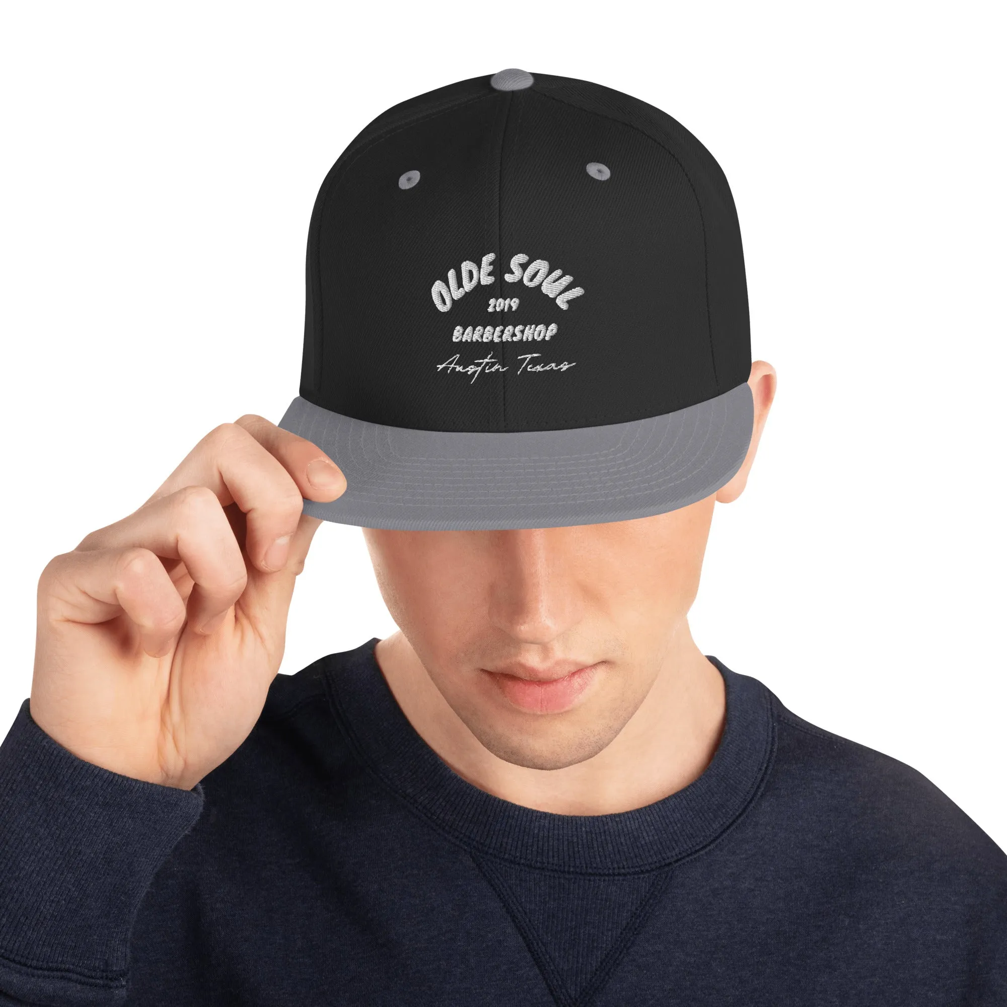 Olde Soul Barbershop Snapback Hat