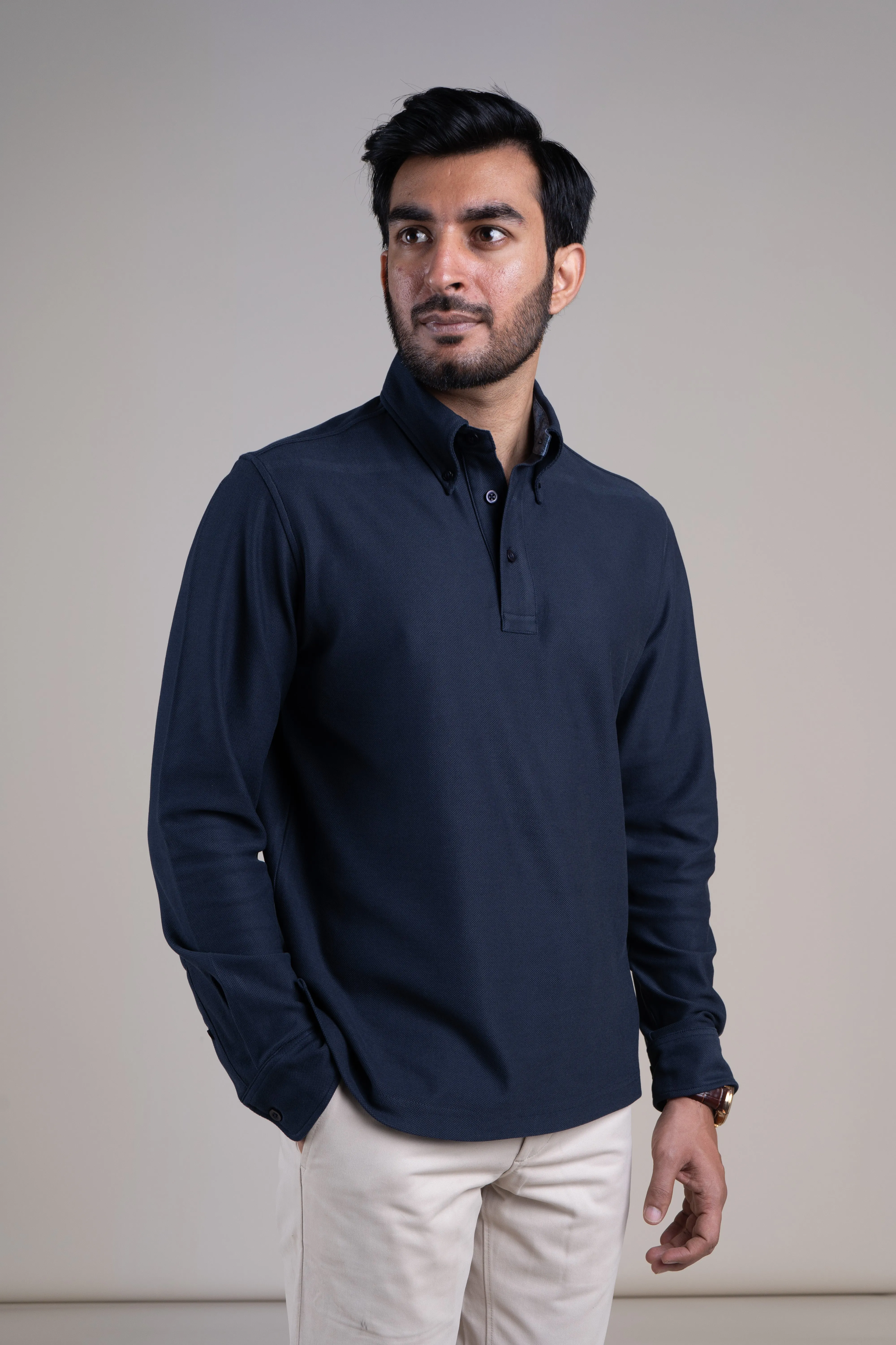 Oslo in Button Down Collar