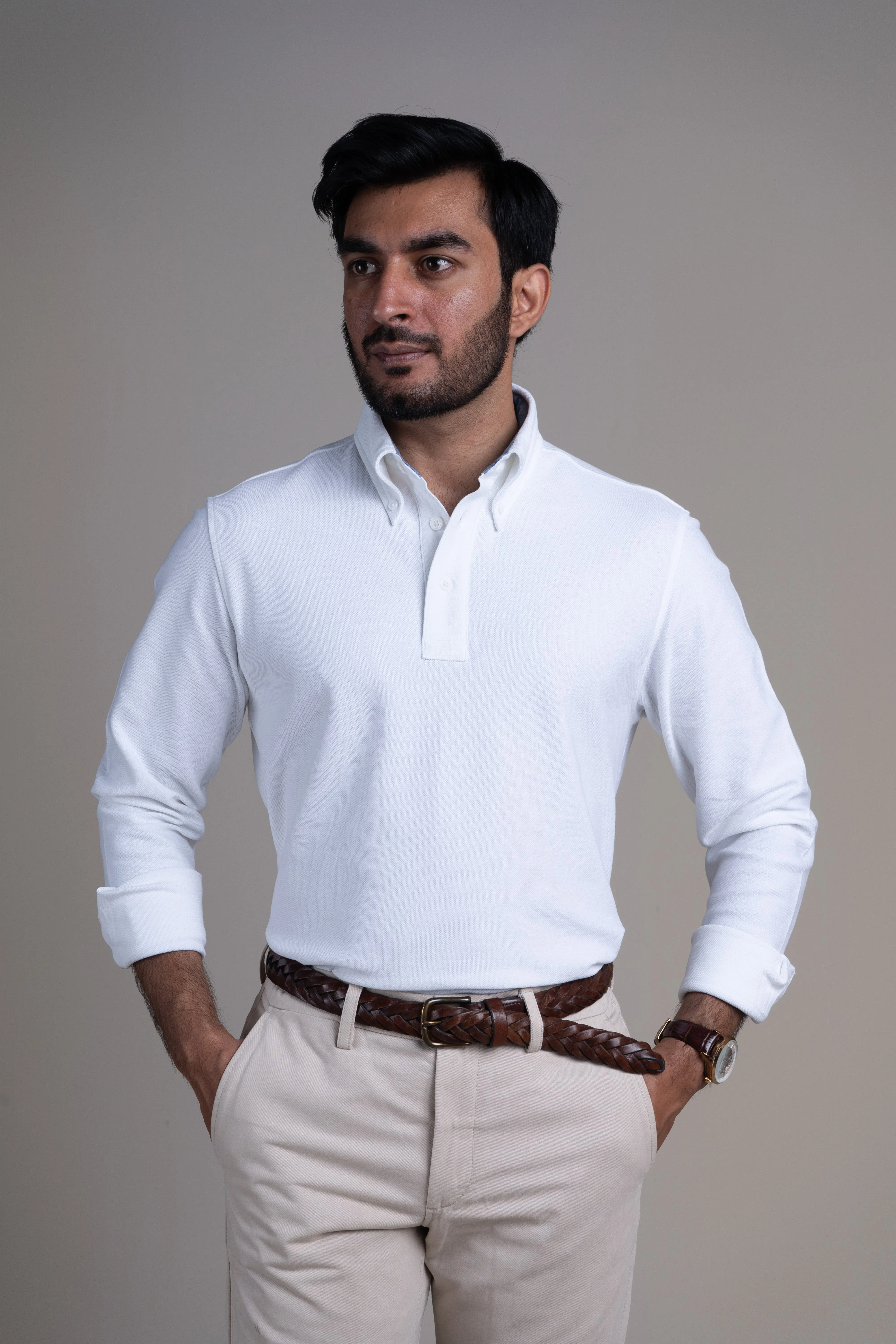 Oslo in Button Down Collar