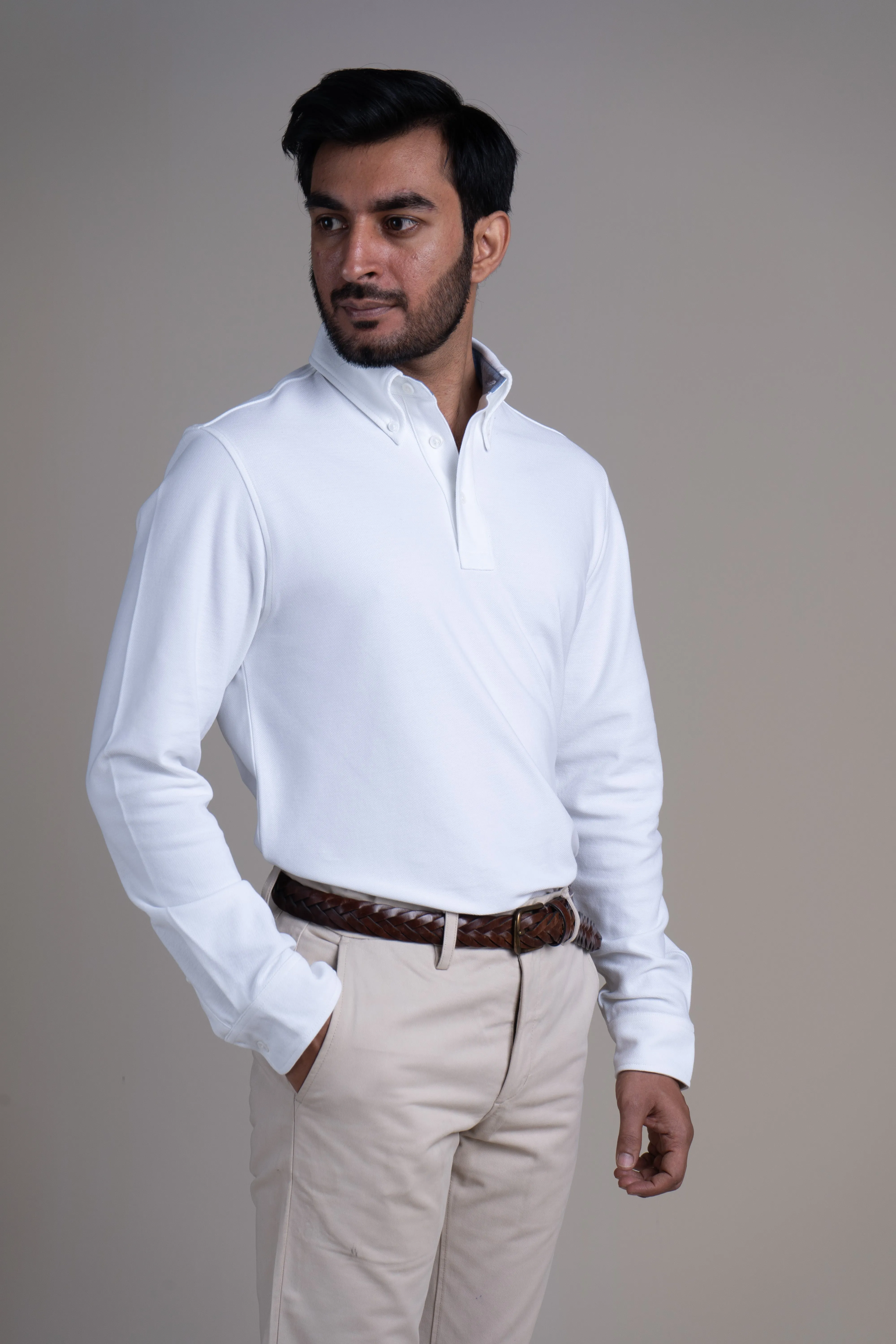 Oslo in Button Down Collar