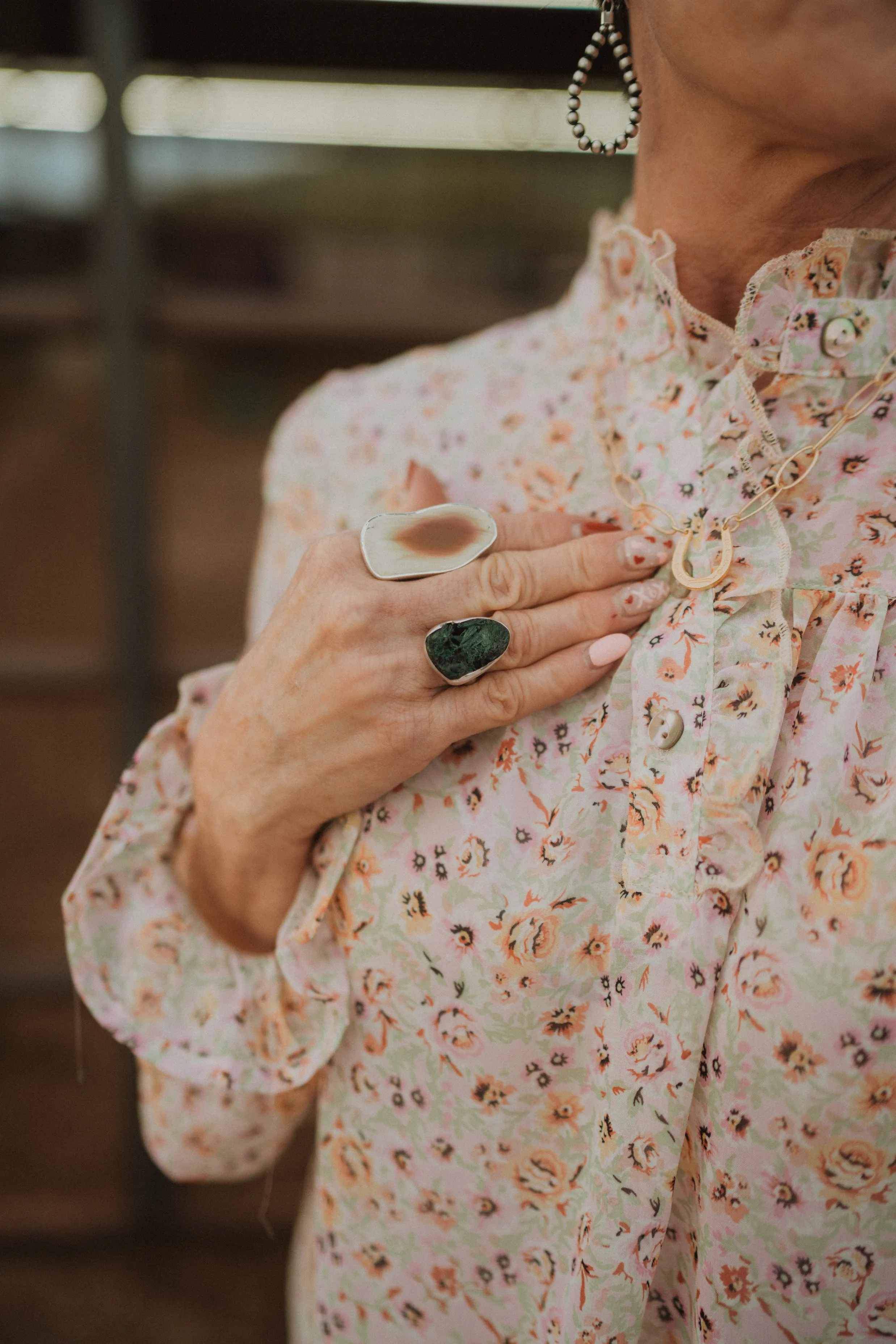 Otto Ring | Malachite Fiber