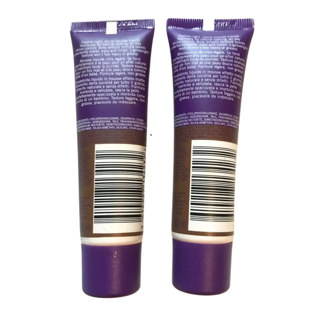 Pack of 2 Rimmel London Stay Matte Full Coverage Mattifying Foundation, Chocolate 603