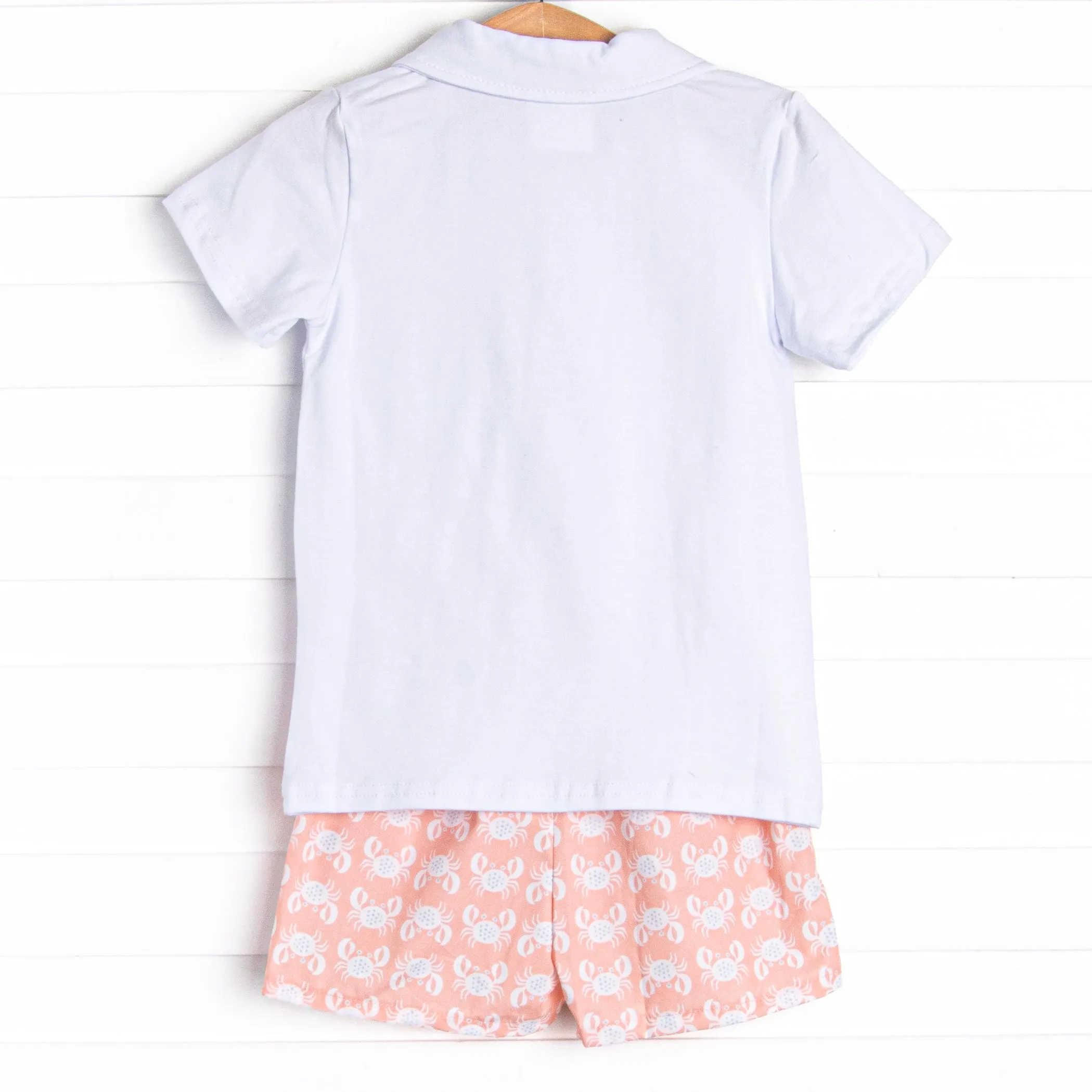 Palm Beach Pinchers Short Set, Orange