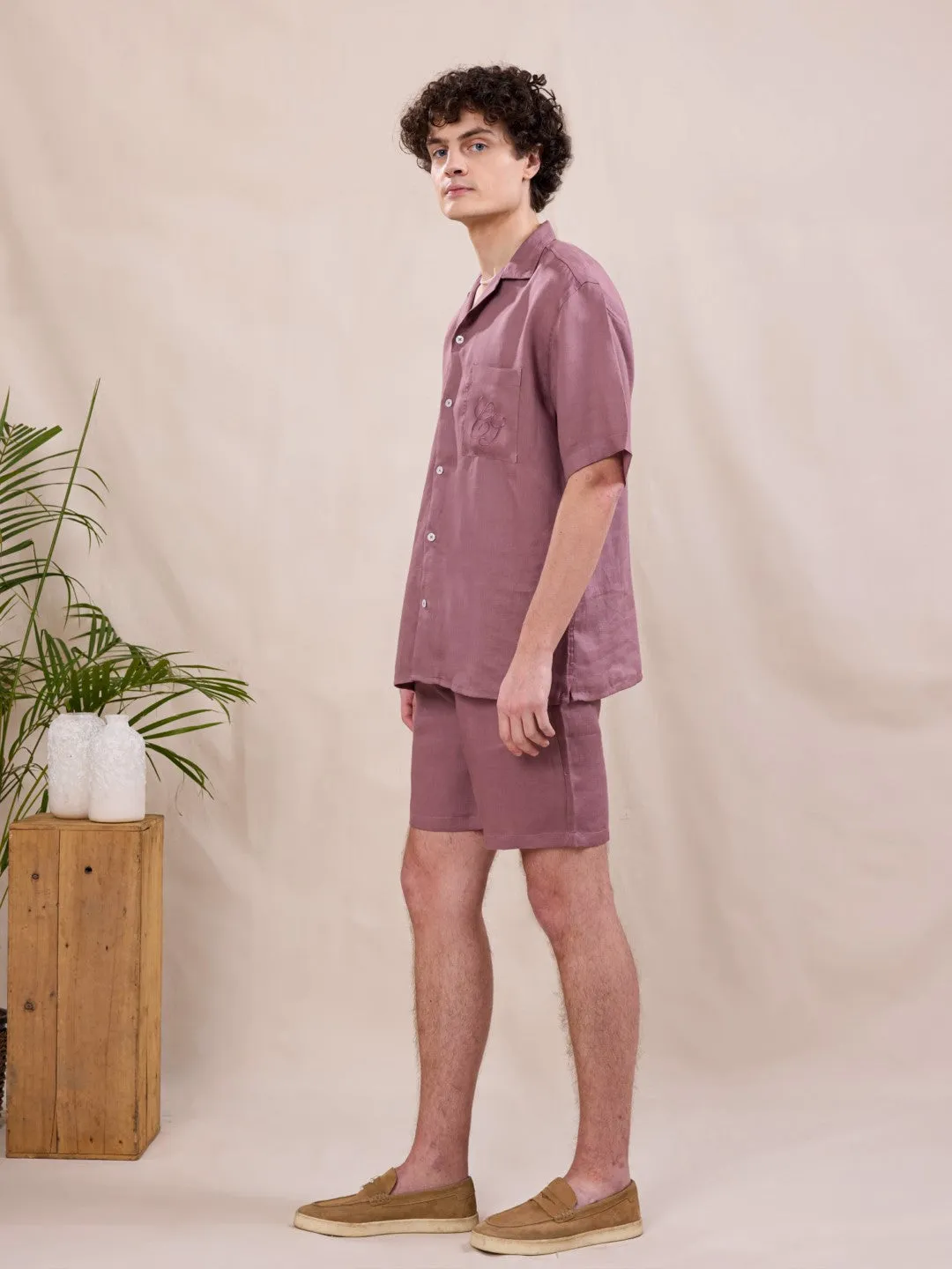 Pink Half Sleeve Shirt